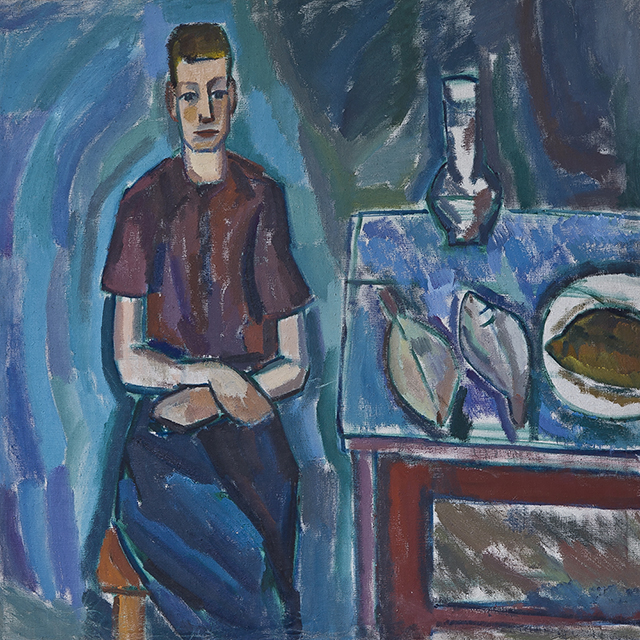 Boy at the table